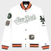 New york white varsity jacket