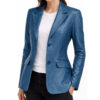 Blue coat for women