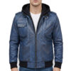 MEn blue jacket